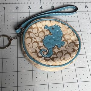 Coach Seahorse Coin Purse
